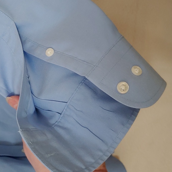 Nordstrom Men's Size 17 32/33 Traditional Fit Long Sleeve Buttondown - Picture 4 of 7